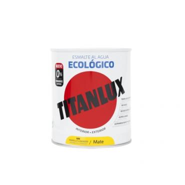 Titanlux esmalte ecológico mate amarillo luminoso 750ml