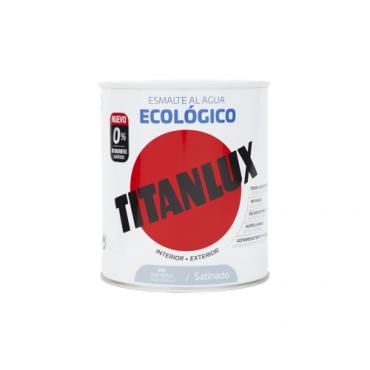 Titanlux esmalte ecológico satinado gris perla 750ml