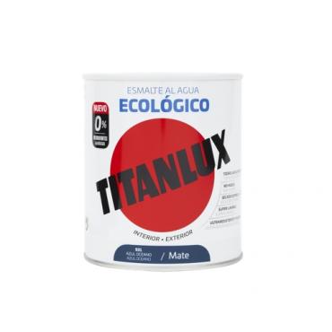 Titanlux esmalte ecológico mate azul océano 750ml