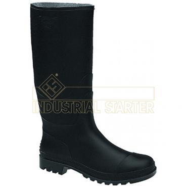 Bota PVC caña alta negra  (Talla 43)