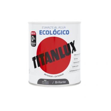 Titanlux esmalte ecológico brillo gris medio 750 ml.