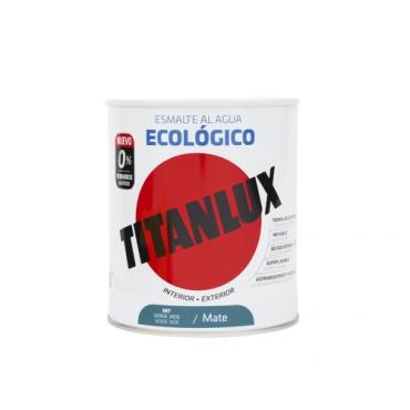 Titanlux esmalte ecológico mate verde jade 750ml.