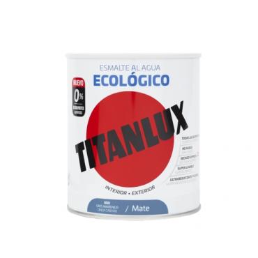 Titanlux esmalte ecológico mate gris marengo 750ml