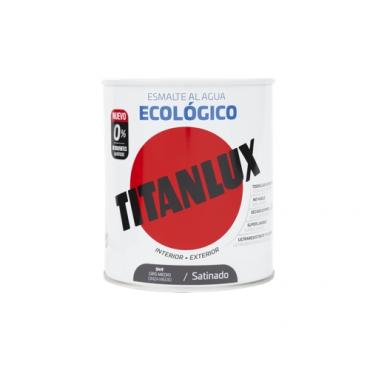 Titanlux esmalte ecológico satinado gris medio 750ml