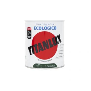 Titanlux esmalte ecológico brillo verde mayo 750 ml.