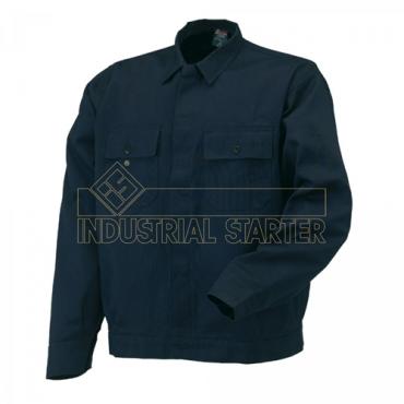 Cazadora europa 100%  algodón azul (Talla XL)