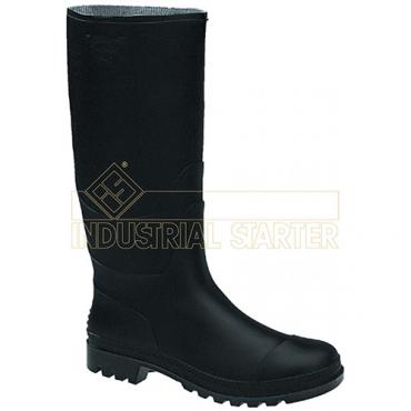 Bota PVC caña alta negra (Talla 44)