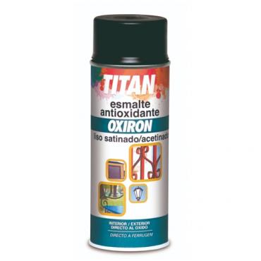 Spray oxiron liso negro 400ml