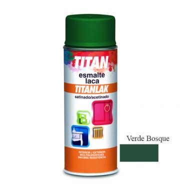 Spray esmalte satinado  verde bosque 200ml