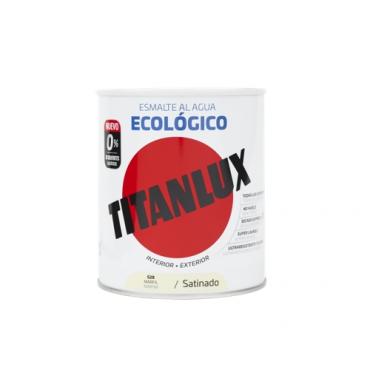 Titanlux esmalte ecológico satinado marfil 750ml.