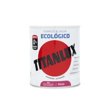 Titanlux esmalte ecológico mate rosa frambuesa 750ml