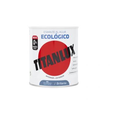 Titanlux esmalte ecológico brillo gris marengo 750ml