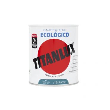 Titanlux esmalte ecológico brillo verde jade 750ml.