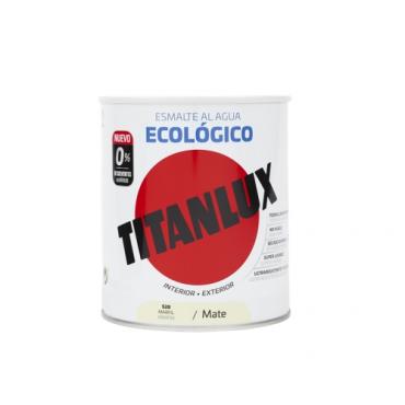 Titanlux esmalte ecológico mate marfil 750ml