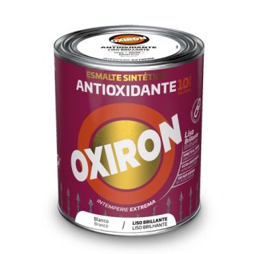 Oxiron esmalte antioxidante liso brillante. Blanco 750ml.