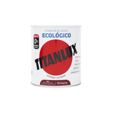 Titanlux esmalte ecológico brillo rojo carruajes 750ml