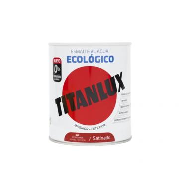 Titanlux esmalte ecológico satinado rojo china 750ml
