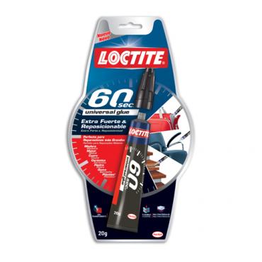 Loctite adhesivo universal 60 sec bl 20gr