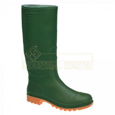 Bota PVC caña alta verde (Talla 42)