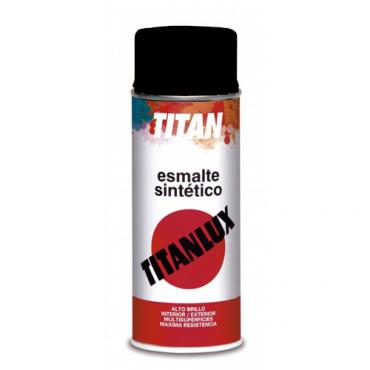 Spray esmalte sintético negro 400ml